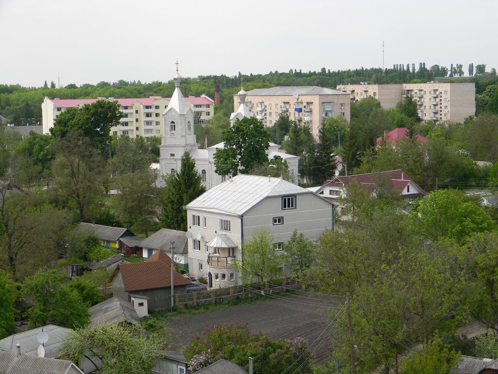 Вид на северозапад, Кельменцы