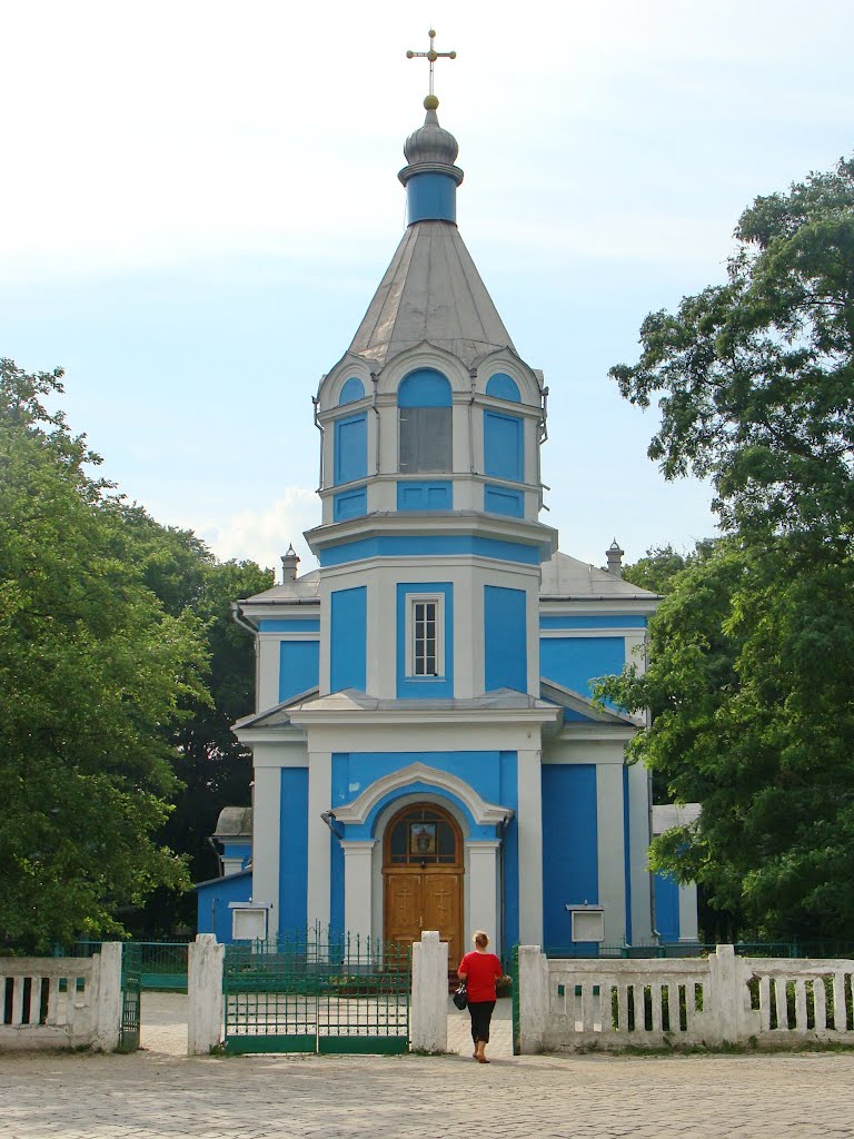 Хотин. Покровская церковь. 1867-68гг. Епархиальный стиль., Хотин