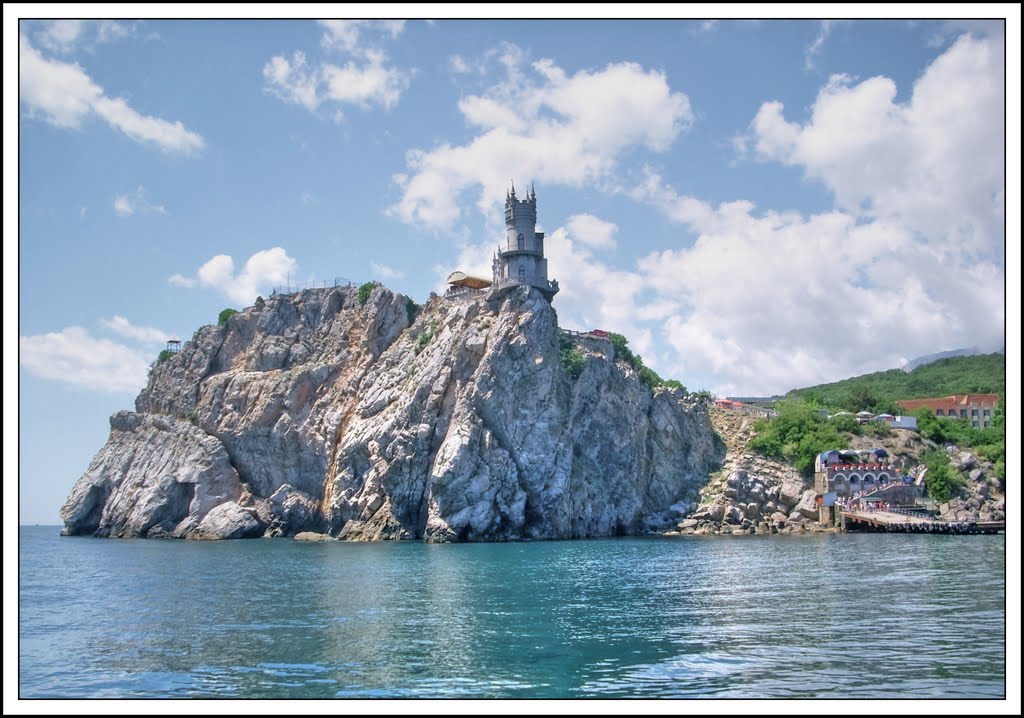 Crimea - Swollows Nest, Курпаты
