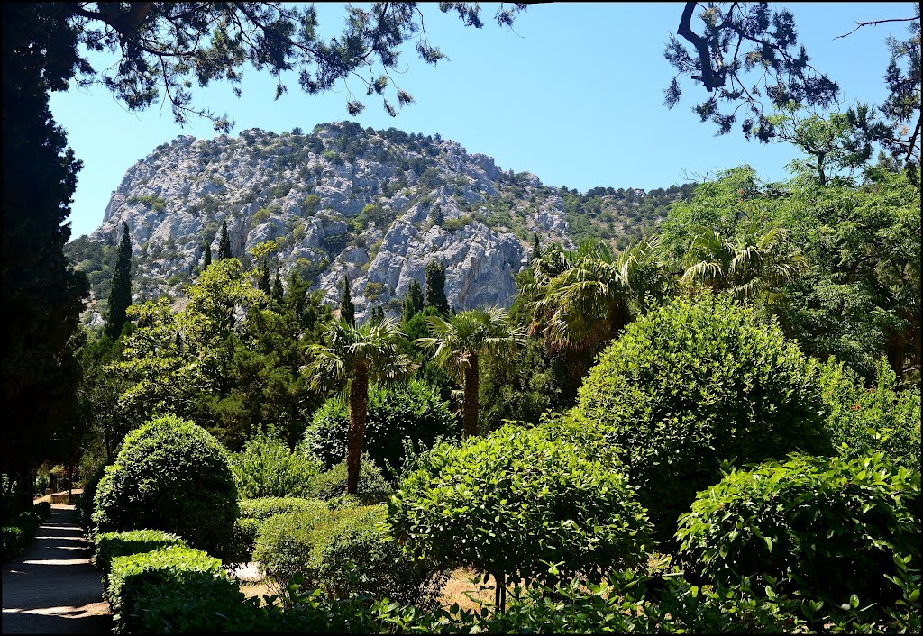 park in Simeiz, Симеиз