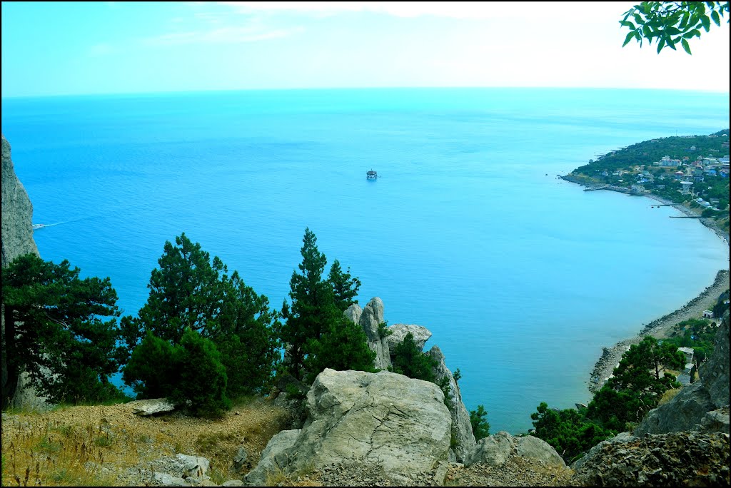 Katsiveli from mt. Cat, Симеиз