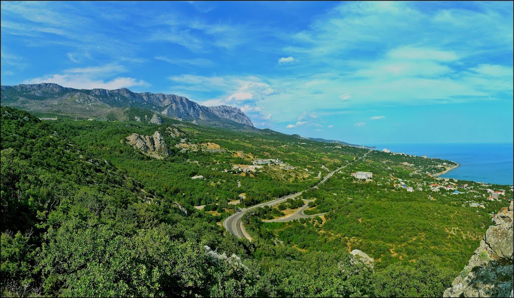 Road from Sevastopol to Yalta, Симеиз