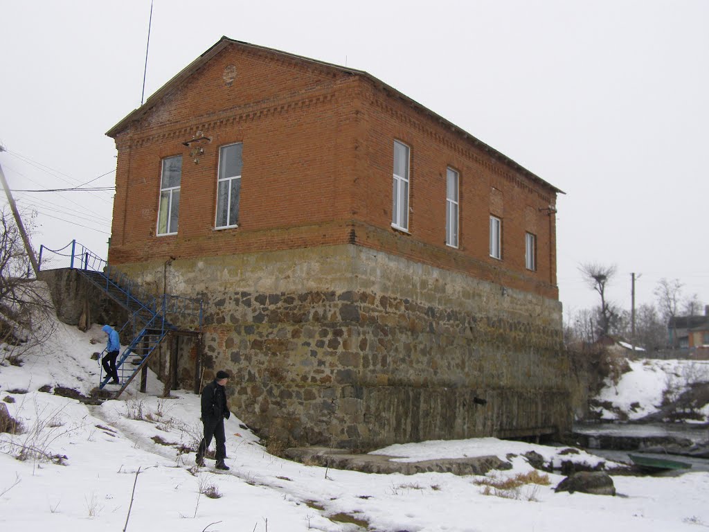 Здание мини-ГЭС (нижний бъеф), Браилов