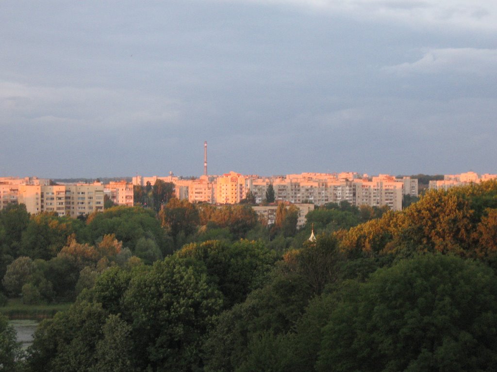 view on the left part of Vinnitsya, Винница