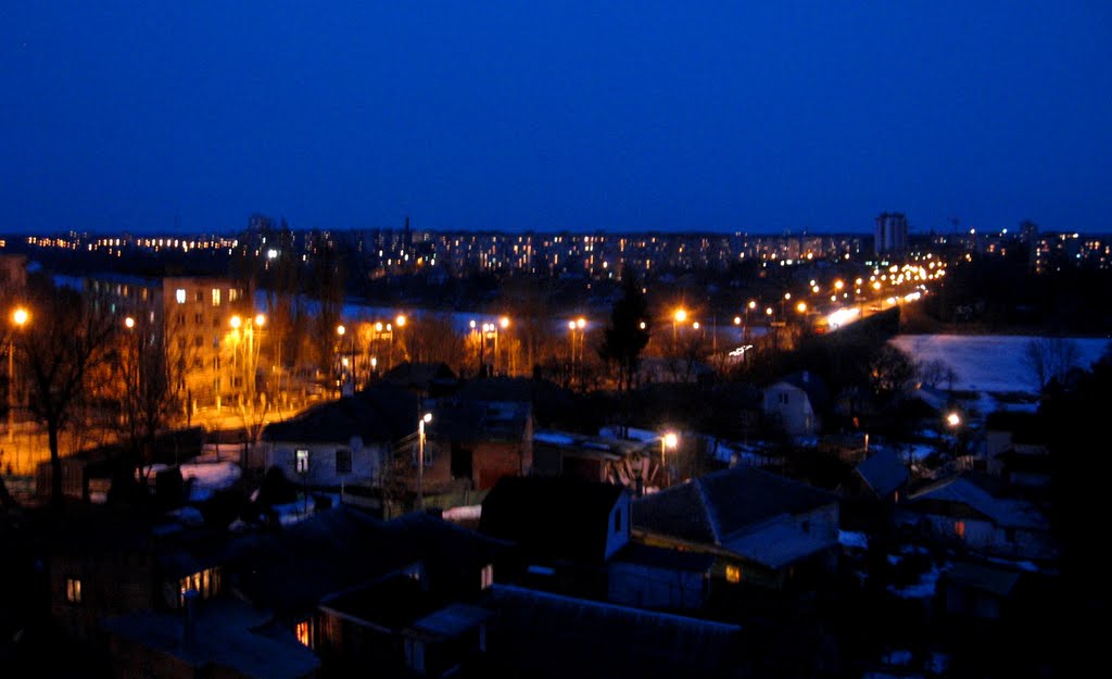 Evening lights, Винница
