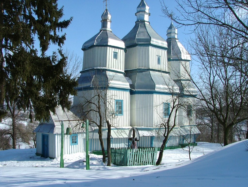 Михайловская церковь. с. Ганщина, Вороновица