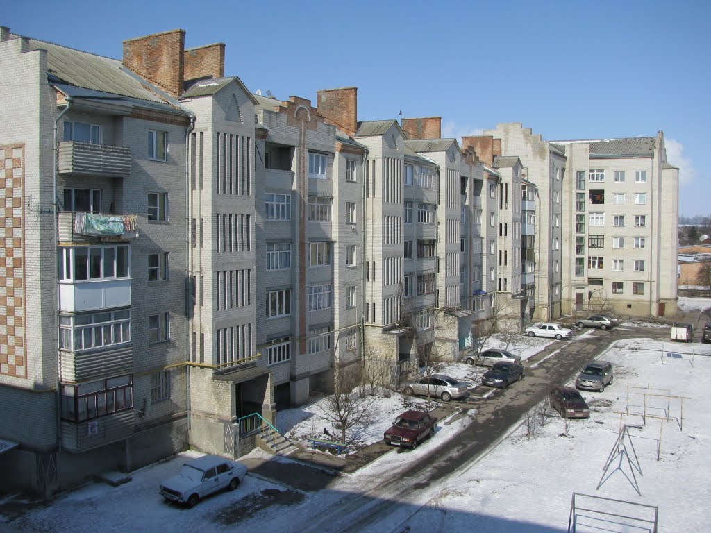 ул. Воссоединения, д. 30, единственный 6-этажный подъезд, Калиновка