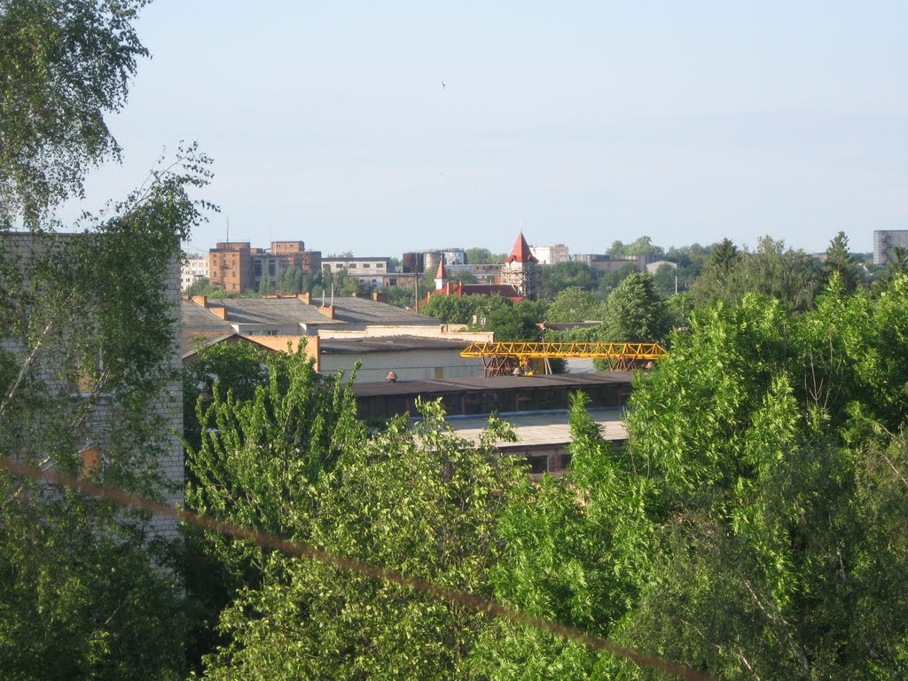 панорама на спиртзавод, Калиновка