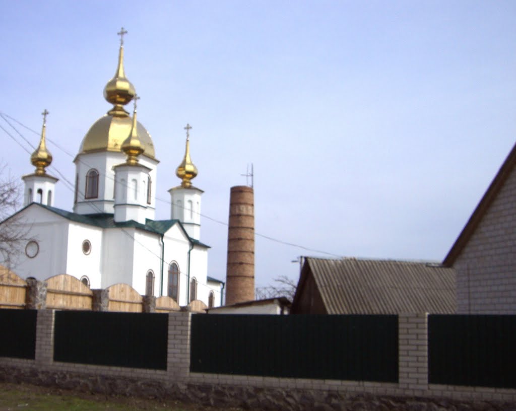 Церковь в Тростянце(A church is in Trostianets), Тростянец