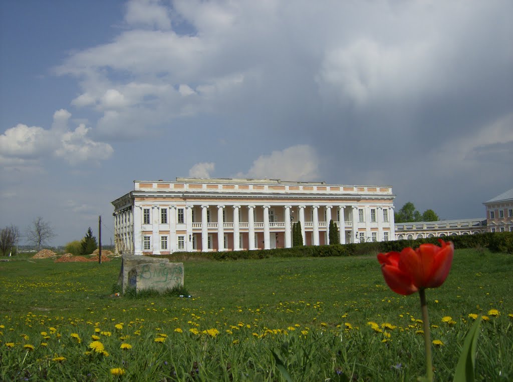 Tulcsin Patóczki kastély. Épült kb. 1750 körül., Тульчин