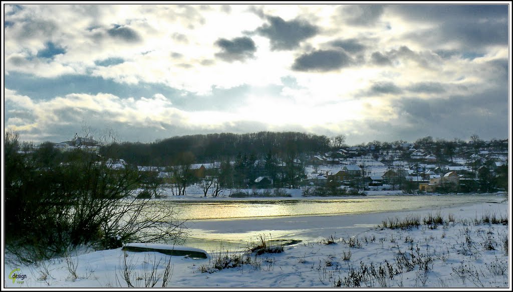 р.Південний Буг біля смт Тиврова / r.Southern Buh near the town Tyvriv 02.01.2011 13:52:48 Поділля / Podillya, Тывров