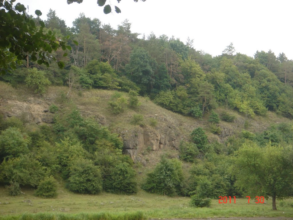 Гранітна скеля у Тиврові, Тывров