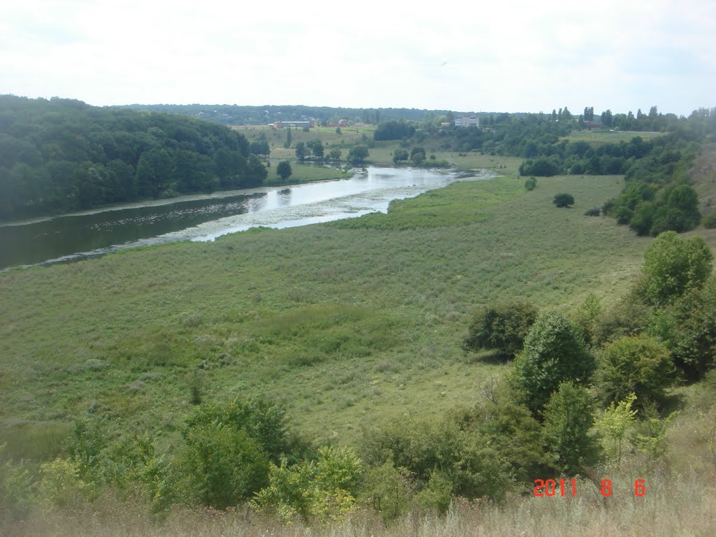 Заплавна ділянка, Тывров