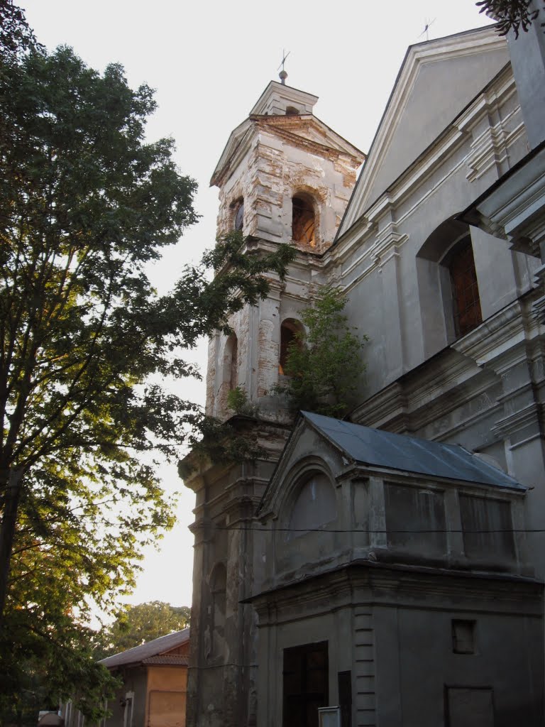 Свято-Троїцький костел * The Church of St. Trinity, 17th ct., Берестечко