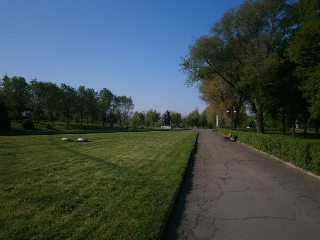 Park in Volodymyr Volynskyi, Владимир-Волынский
