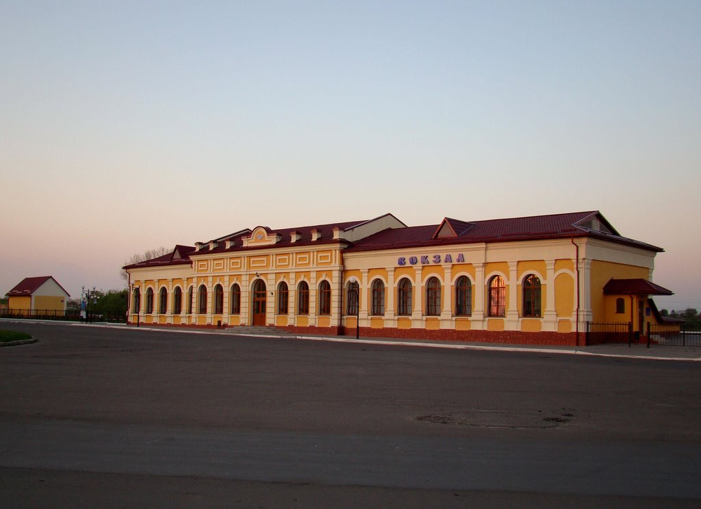 Вокзал, Railway station, Владимир-Волынский
