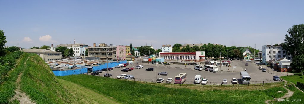 Автостанція. панорама 05.2010, Владимир-Волынский