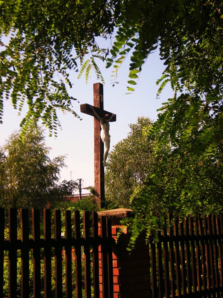 Krzyż przy Kościele św.Anny w Kowlu/Cross at st.Anns church in Kowel, Ковель