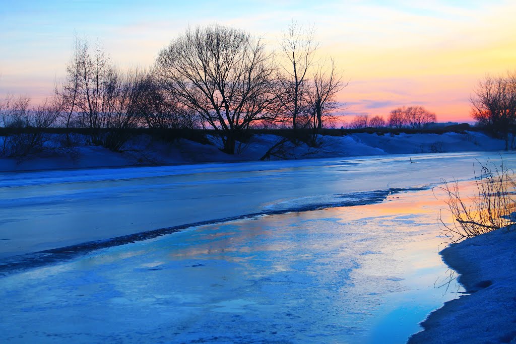 Frozen River Styr, Луцк