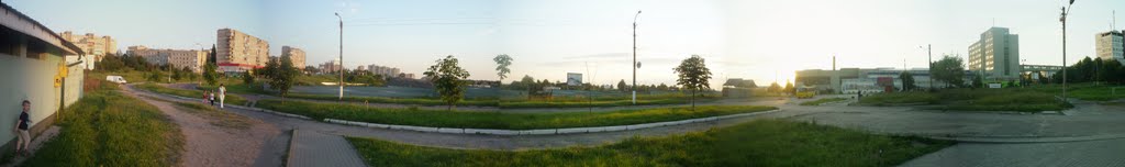 Панорама біля "GRIN FORT", Нововолынск