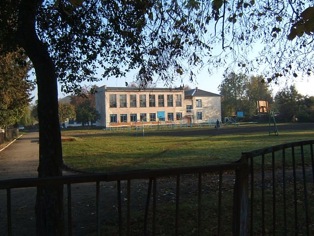 A School in Rozhysche, Рожище
