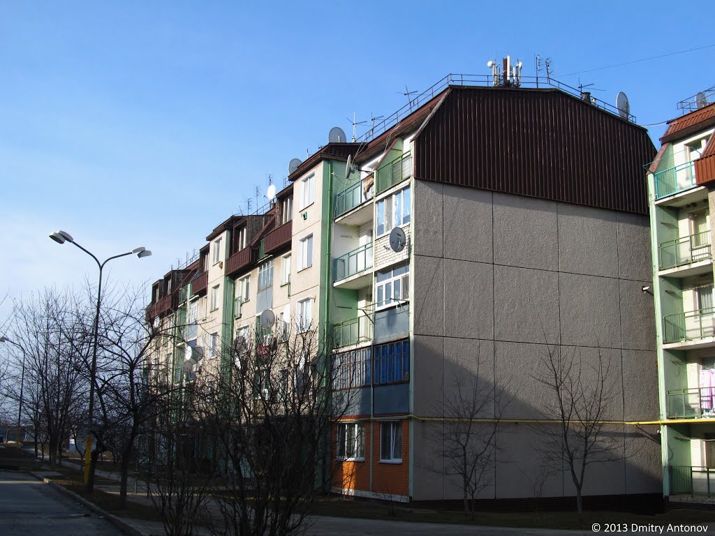 Мікрорайон з нових будинків у Широкому (Фрунзенський), 2013, Широкое