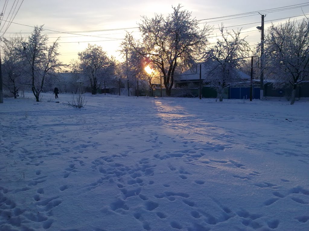 Зима, Брагиновка