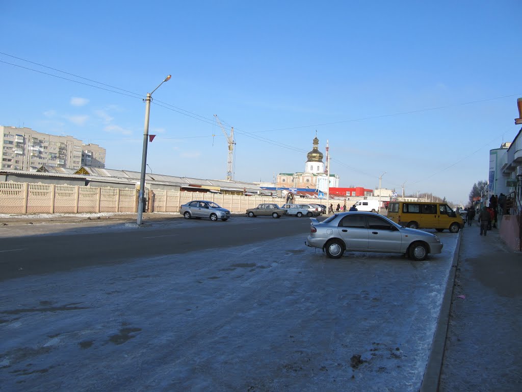 ул.Ленина возле рынка, Вольногорск
