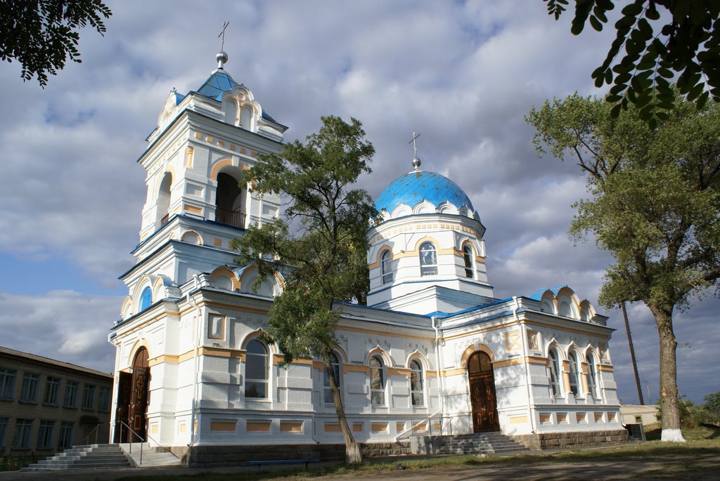 Saint Nicklolai Church in v.Vyazovok, near Pavlograd, Dnepropetrovsk Region, Демурино