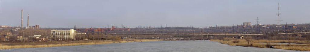 Панорама Дзержинского водохранилища, 2010, Кривой Рог
