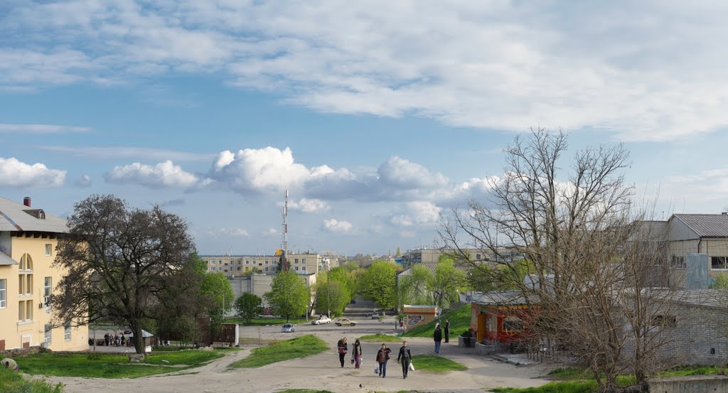 Spring panorama. Весенняя панорама, Никополь