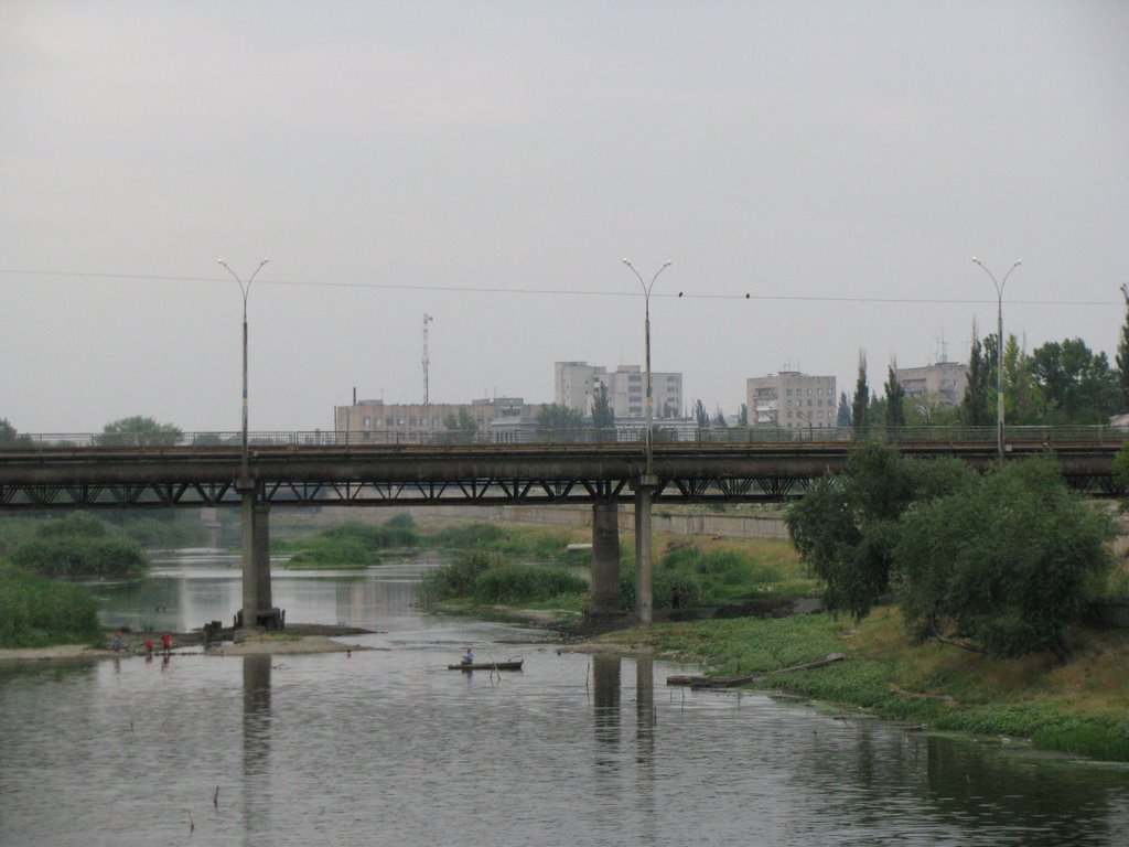 Автомобильный мост(фотка 2009 года), Павлоград