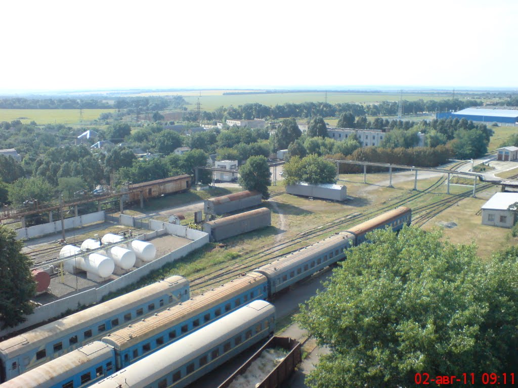пассажирское вагонное депо, Синельниково