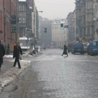 J. Slowackiego (Winter) Street Scene, Катовице