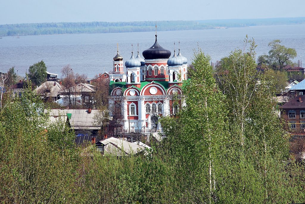 Фото Козьмодемьянск. Смоленский собор (1872) Kozmodemyansk. Smolensky Cathedral (1872) в городе Козьмодемьянск