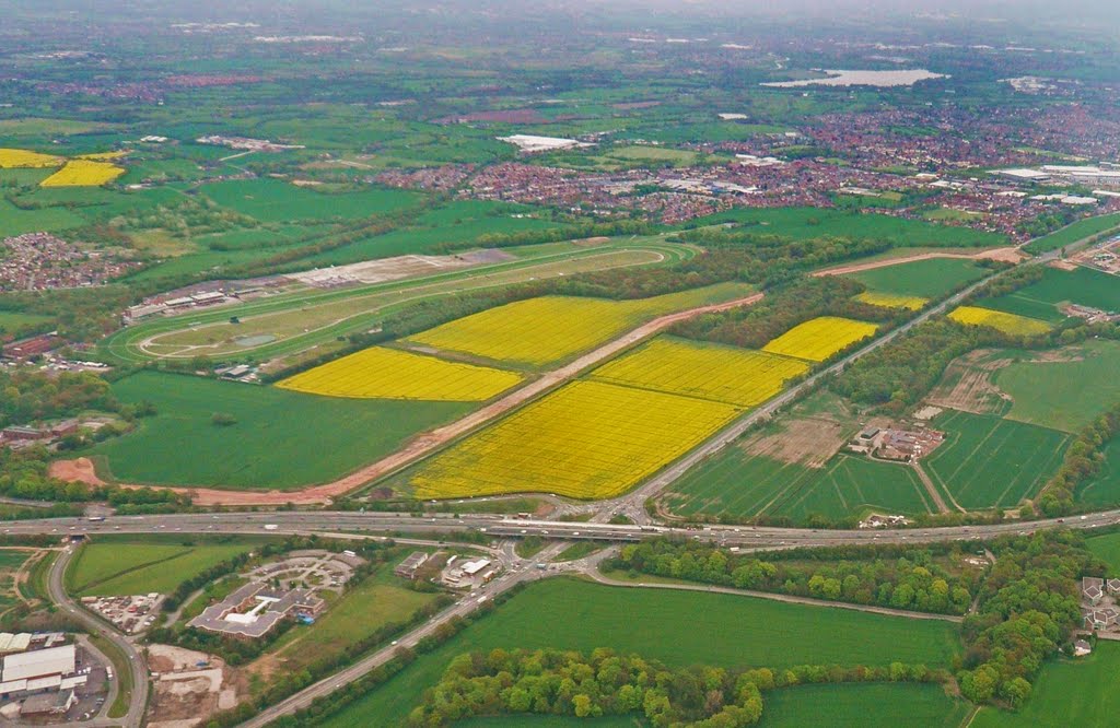 Фото Haydock Island, M6, East Lancashire Road (A580) and Haydock ...